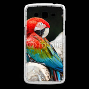 Coque Samsung Core Plus Macaw bleu et rouge 75