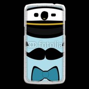 Coque Samsung Core Plus Moustache commandant