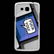 Coque Samsung Core Plus Clavier humour fuck you