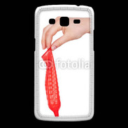 Coque Samsung Core Plus préservatif rouge