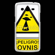 Coque Samsung Core Plus Warning Ovni