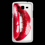 Coque Samsung Core Plus Bouche sexy gloss rouge