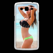 Coque Samsung Core Plus Belle femme à la plage 10