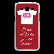 Coque Samsung Core Plus Pilier droit Bonus offensif-défensif Rouge