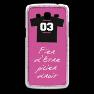 Coque Samsung Core Plus Pilier droit Bonus offensif-défensif Rose 2