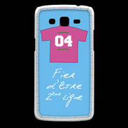 Coque Samsung Core Plus Deuxième ligne G Bonus offensif Bleu