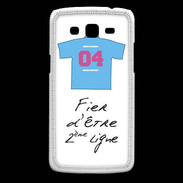 Coque Samsung Core Plus Deuxième ligne G Bonus offensif Blanc 2