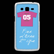Coque Samsung Core Plus Deuxième ligne D Bonus offensif Bleu