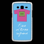 Coque Samsung Core Plus Soigneur Bonus offensif-défensif Bleu