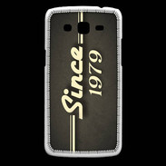 Coque Samsung Core Plus Since 1979 gris