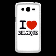 Coque Samsung Core Plus I love Belgique