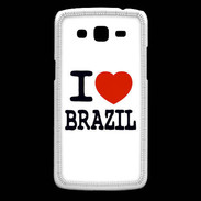 Coque Samsung Core Plus I love Brazil