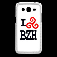 Coque Samsung Core Plus I love BZH 2