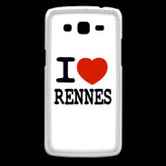 Coque Samsung Core Plus I love Rennes