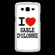 Coque Samsung Core Plus I love Sable d'Olonne