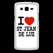 Coque Samsung Core Plus I love Saint Jean de Luz