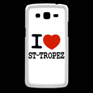 Coque Samsung Core Plus I love Saint Tropez