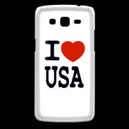 Coque Samsung Core Plus I love USA