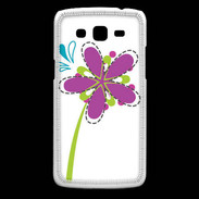 Coque Samsung Core Plus fleurs 3