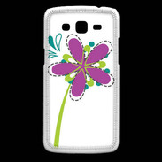 Coque Samsung Core Plus fleurs 4