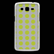 Coque Samsung Core Plus pois gris & vert