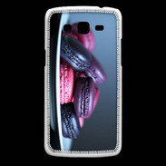 Coque Samsung Core Plus Macaron mauve PR 10