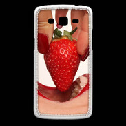 Coque Samsung Core Plus Plaisir et fraise PR10
