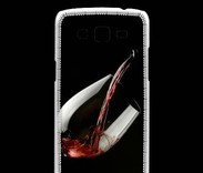 Coque Samsung Core Plus Vin rouge