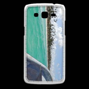 Coque Samsung Core Plus Bord de plage en bateau