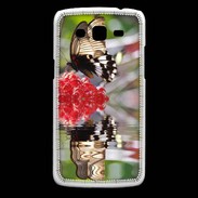 Coque Samsung Core Plus DP Papillon mirroir