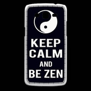 Coque Samsung Core Plus Keep Calm Be Zen Noir