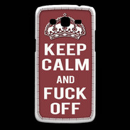 Coque Samsung Core Plus Keep Calm Fuck Off Brique