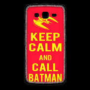 Coque Samsung Core Plus Keep Calm Call Batman Rouge