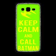 Coque Samsung Core Plus Keep Calm Call Batman Vert pomme