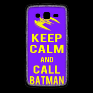 Coque Samsung Core Plus Keep Calm Call Batman Violet