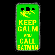 Coque Samsung Core Plus Keep Calm Call Batman Vert