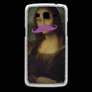 Coque Samsung Core Plus Moustache Mona Lisa