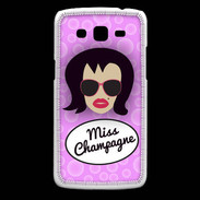 Coque Samsung Core Plus Miss Champagne Brune