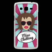 Coque Samsung Core Plus Miss Clubbing Chatain