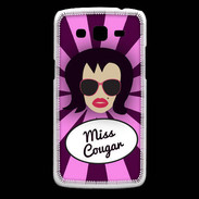 Coque Samsung Core Plus Miss Cougar Brune