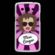 Coque Samsung Core Plus Miss Cougar Chatain