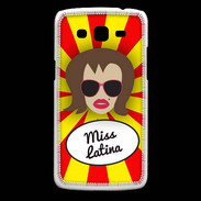 Coque Samsung Core Plus Miss Latina Chatain