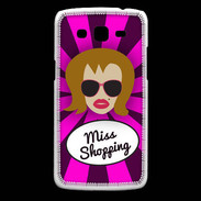 Coque Samsung Core Plus Miss Shopping Rousse