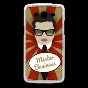 Coque Samsung Core Plus Mister Business Brun
