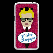 Coque Samsung Core Plus Mister Champagne Blond
