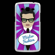 Coque Samsung Core Plus Mister Fashion Brun