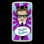Coque Samsung Core Plus Mister Fashion Chatain