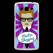 Coque Samsung Core Plus Mister Shopping Roux