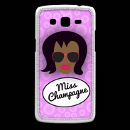 Coque Samsung Core Plus Miss Champagne Black