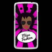 Coque Samsung Core Plus Miss Fashion Black